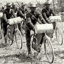 Soldats en bici 1 Guerra Mundial